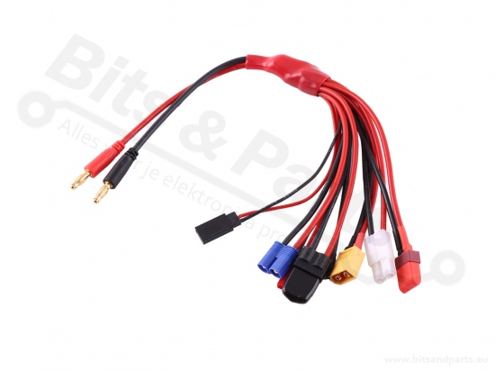 Extension cable for LiPo chargers - banana -> multi